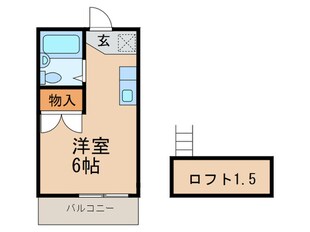 コーポ広田の物件間取画像